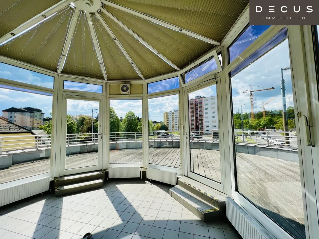 + + + NÄHE TRAISENPARK + + + Funktionale Bürofläche ca. 235 m² mit TERRASSE und Wintergarten + + + - Bild 1