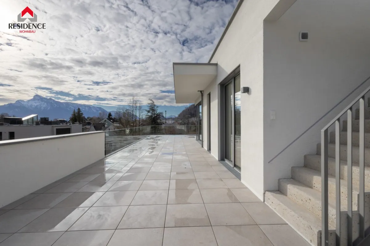 Schlosspark in Parsch: Penthouse mit einzigartiger Rooftop-Terrasse - Bild 1