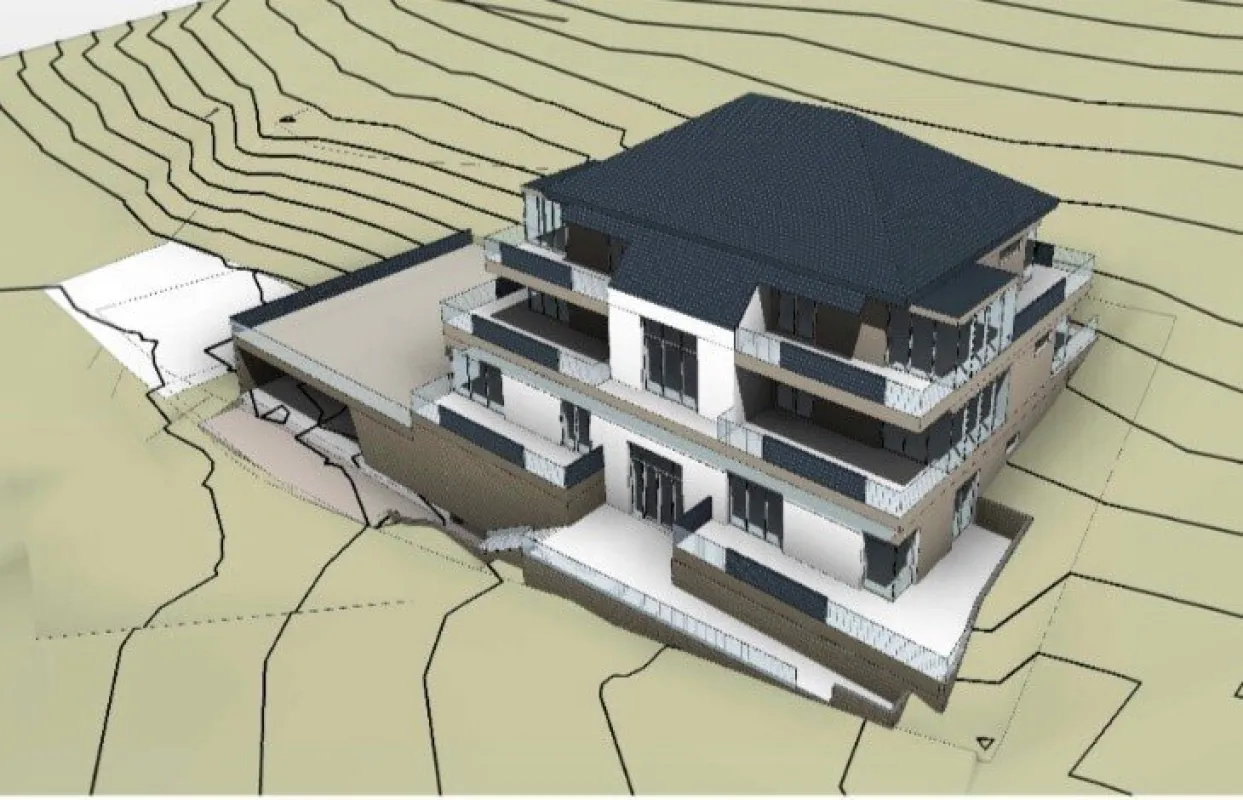 Südhanglage mit Weitblick – baubewilligtes Grundstück für Ihr persönliches Wohnprojekt - Bild 1