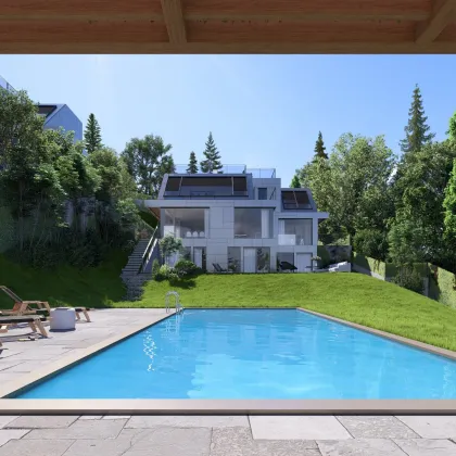 Baubewilligte Villa mit viel Platz in Grünruhelage - Bild 3