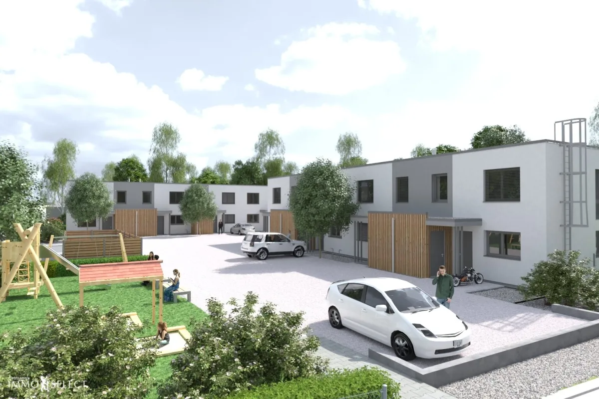 HOCHWERTIGE PASSIV - REIHENHÄUSER AM RANDE DER LANDESHAUPTSTADT ST. PÖLTEN - ... LEBENSQUALITÄT PUR ... - Bild 1