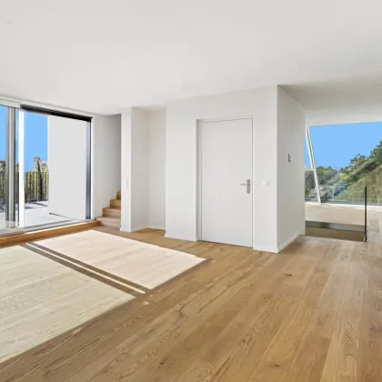 ERSTBEZUG - PENTHOUSE  261m² WOHNFLÄCHE -  3 TERRASSEN  80m² - 1 WOHNEBENE - DIREKTE LIFTFAHRT   XL GARAGE OPTIONAL - GRÜN- FERNBLICK - Bild 3