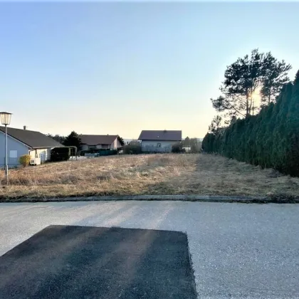 SCHÖNES, SONNIGES GRUNDSTÜCK FÜR EINFAMILIENHAUS IN ABSOLUTER GRÜNRUHELAGE - SCHÖNE WOHNSIEDLUNG! - Bild 2