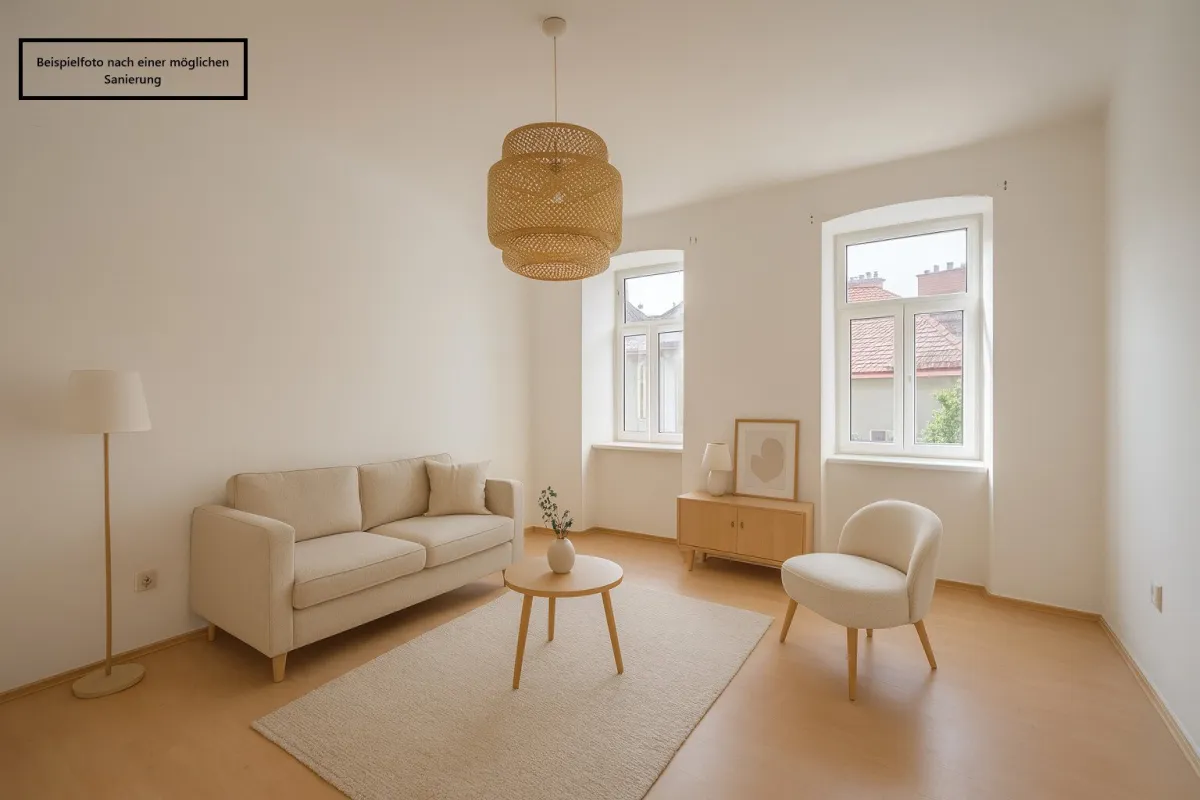 ++NEU++ sanierungsbedürftige 2-Zimmer Altbau-Wohnung in toller Lage! - Bild 1
