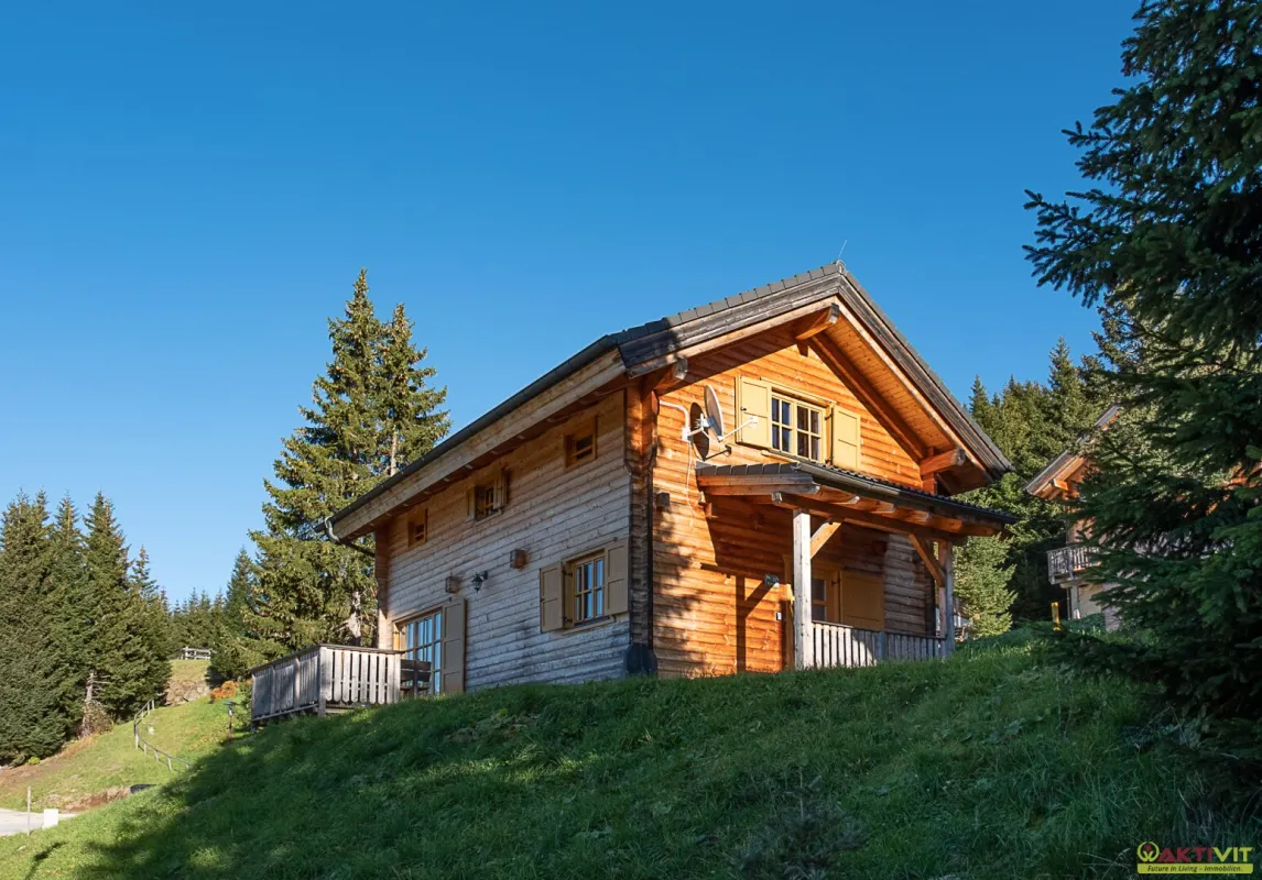 Neuer Preis! Alm-Chalet auf der Koralpe. - Ideal zur Vermietung. - Fußläufig zum Ski-Lift. - Herrlicher Ausblick. - Bild 1