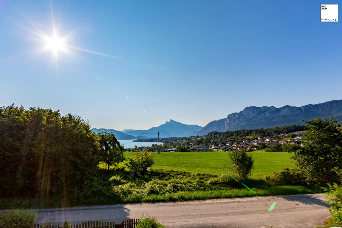 Mondsee: Grundstück mit Seeblick zu verkaufen - Bild 1