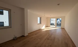 Bezugsfertig - ansprechende 3 Zimmer Erstbezugs-Gartenwohnung im Ortszentrum Hallwang!