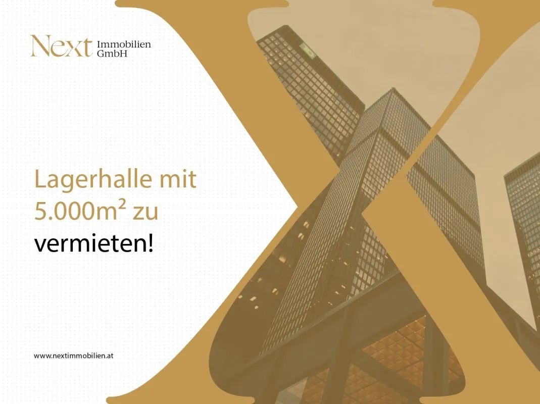 Multifunktionale Lagerhalle mit 5.000m² zu vermieten- Ausstattung nach Mieterwunsch! - Bild 1