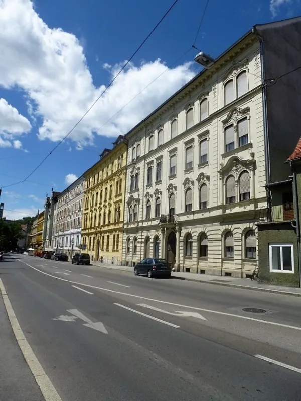 Anlageobjekt mit exklusiven Wohnungen im Jugendstilhaus und KFZ-Tiefgaragenabstellplätze in absoluter  Bestlage, direkt gegenüber der Karl-Franzens-Universität - Bild 1