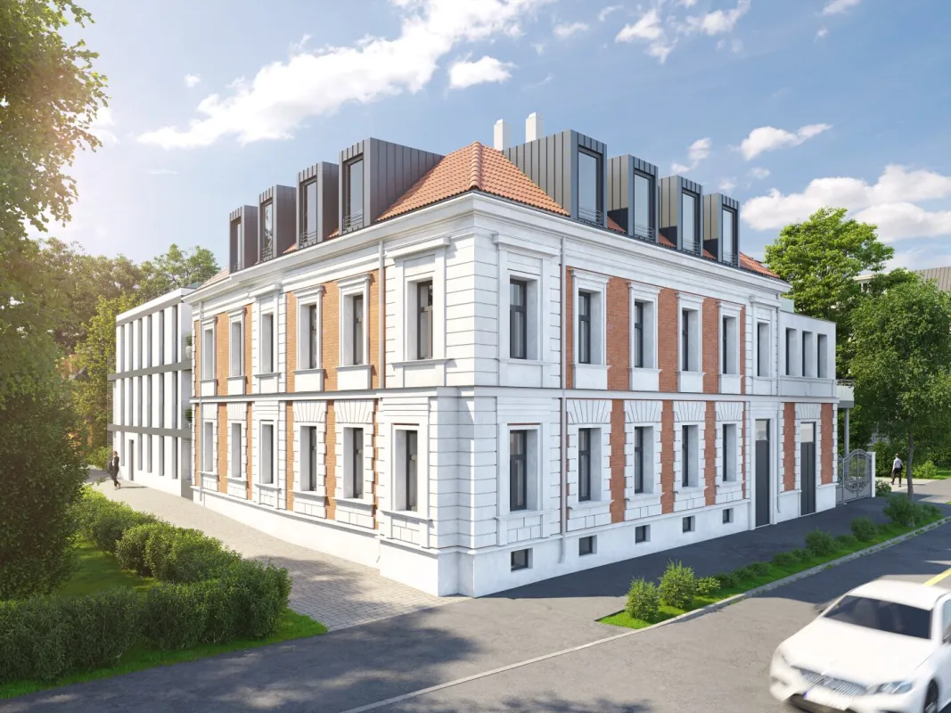 Gartenwohnung - Neu - Korneuburg - Zentrale Lage - Altbau + Zubau + DG Ausbau + Tiefgarage mit 16 Stellplätzen - Provisionsfrei für Sie als Kunde - Bild 1