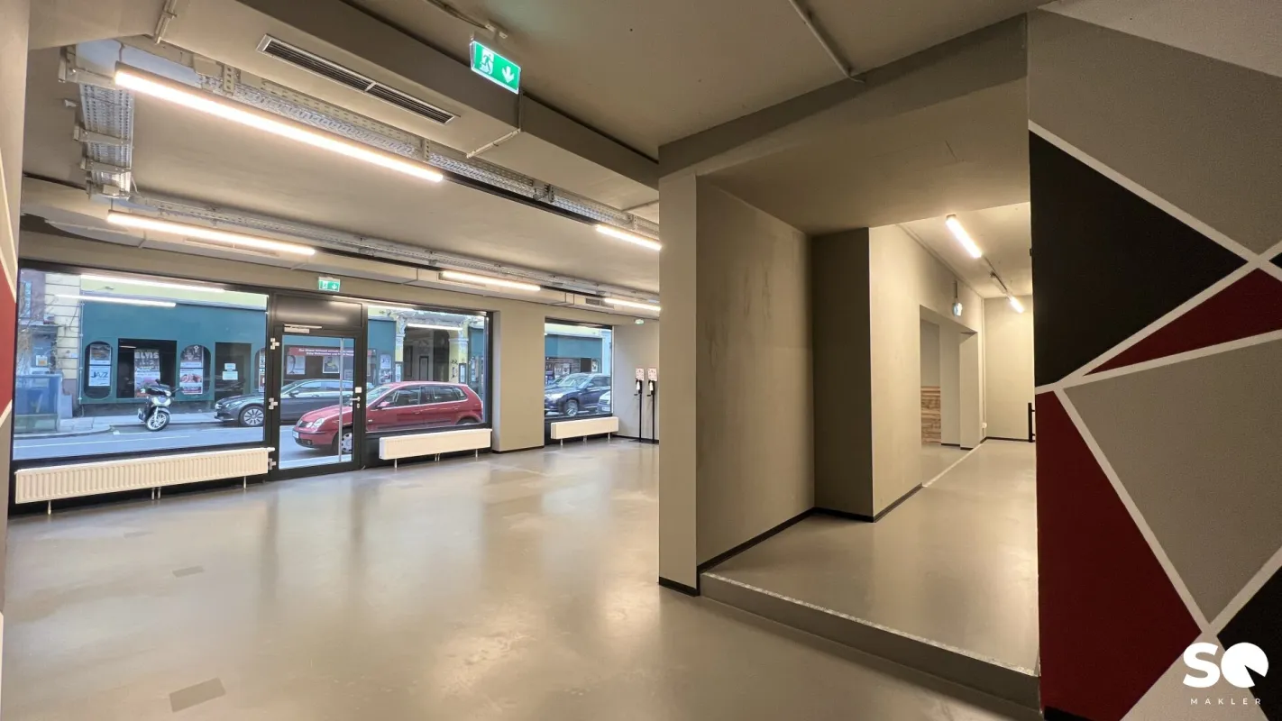 # SQ - SANIERTES GESCHÄTFSLOKAL BEIM ELTERNLEINPLATZ - GESCHÄFTSLOKAL IN FREQUENZSTARKER HERNALSER HAUPTSTRASSE - NAHE ZUR ZUKÜNFTIGER U-BAHN U5 - Bild 1