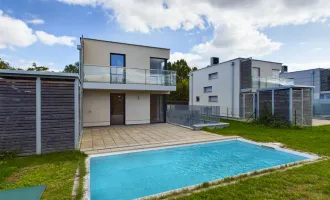Wohnen neu gedacht – Baurechtsgrund machts möglich! | 4-Zimmer Einfamilienhaus mit Swimming Pool | 1220 Wien