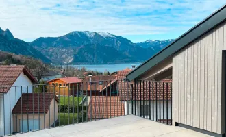 Traumhafte Dachgeschoßwohnung in Steinbach am Attersee: Erstbezug mit Balkon und Terrasse!