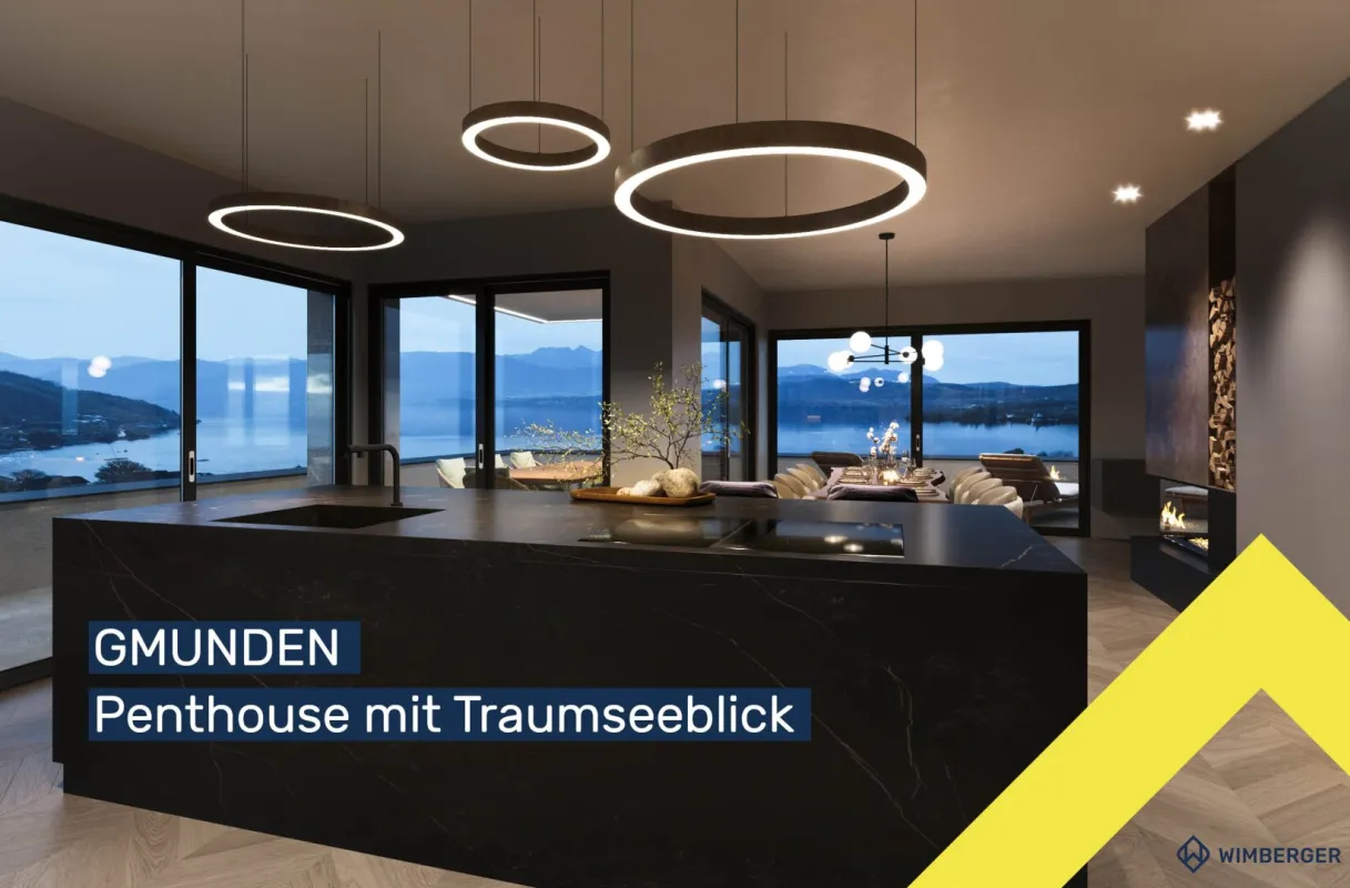 SOFORT VERFÜGBAR! Exklusives Penthouse mit Traumseeblick in GMUNDEN - Bild 1