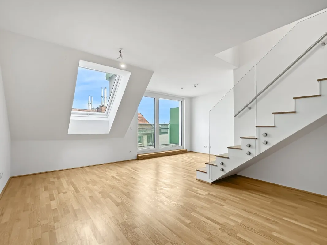 3-Zimmer Dachgeschosswohnung mit 4 Terrassen | 1100 Wien - Bild 1