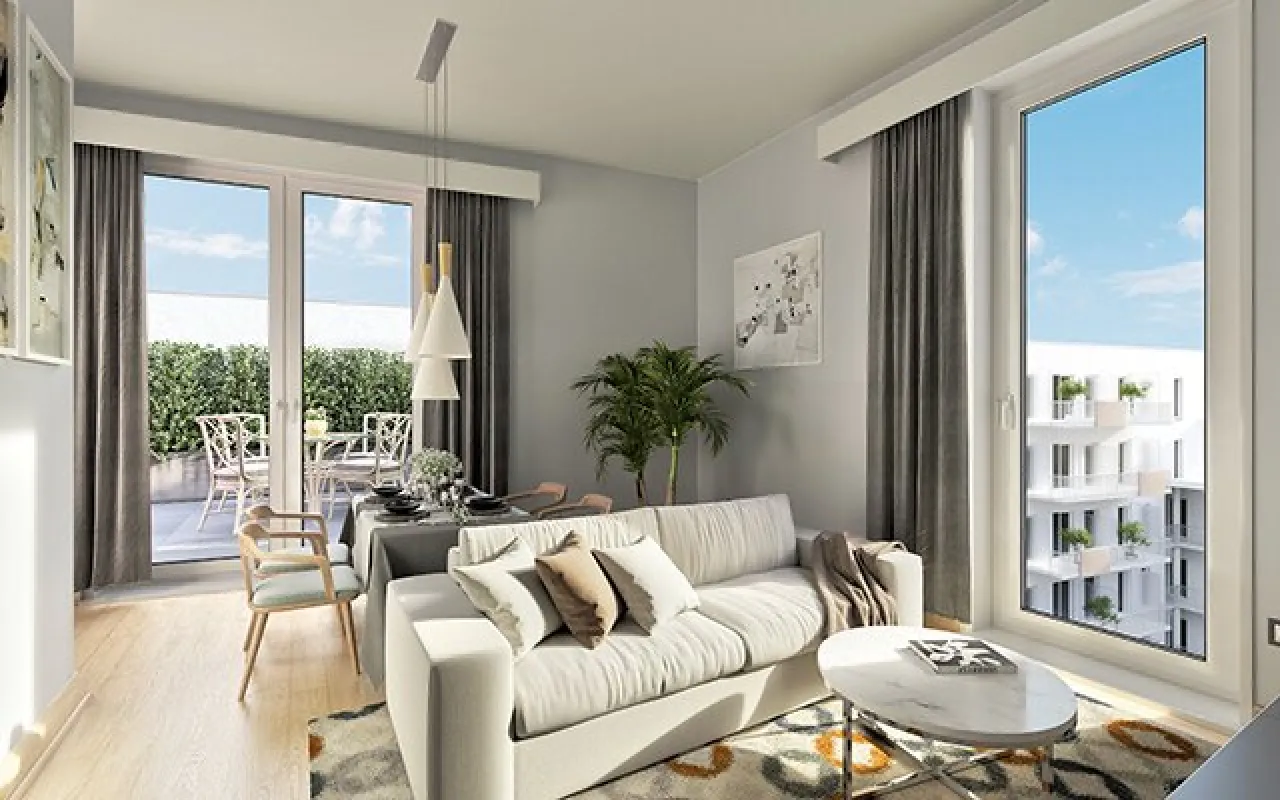 Neubau - 3-Zimmer-Wohnung mit Balkon in Graz Eggenberg - Bild 1