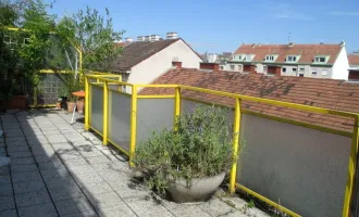 sonnige Dachterrasse - 45 m2