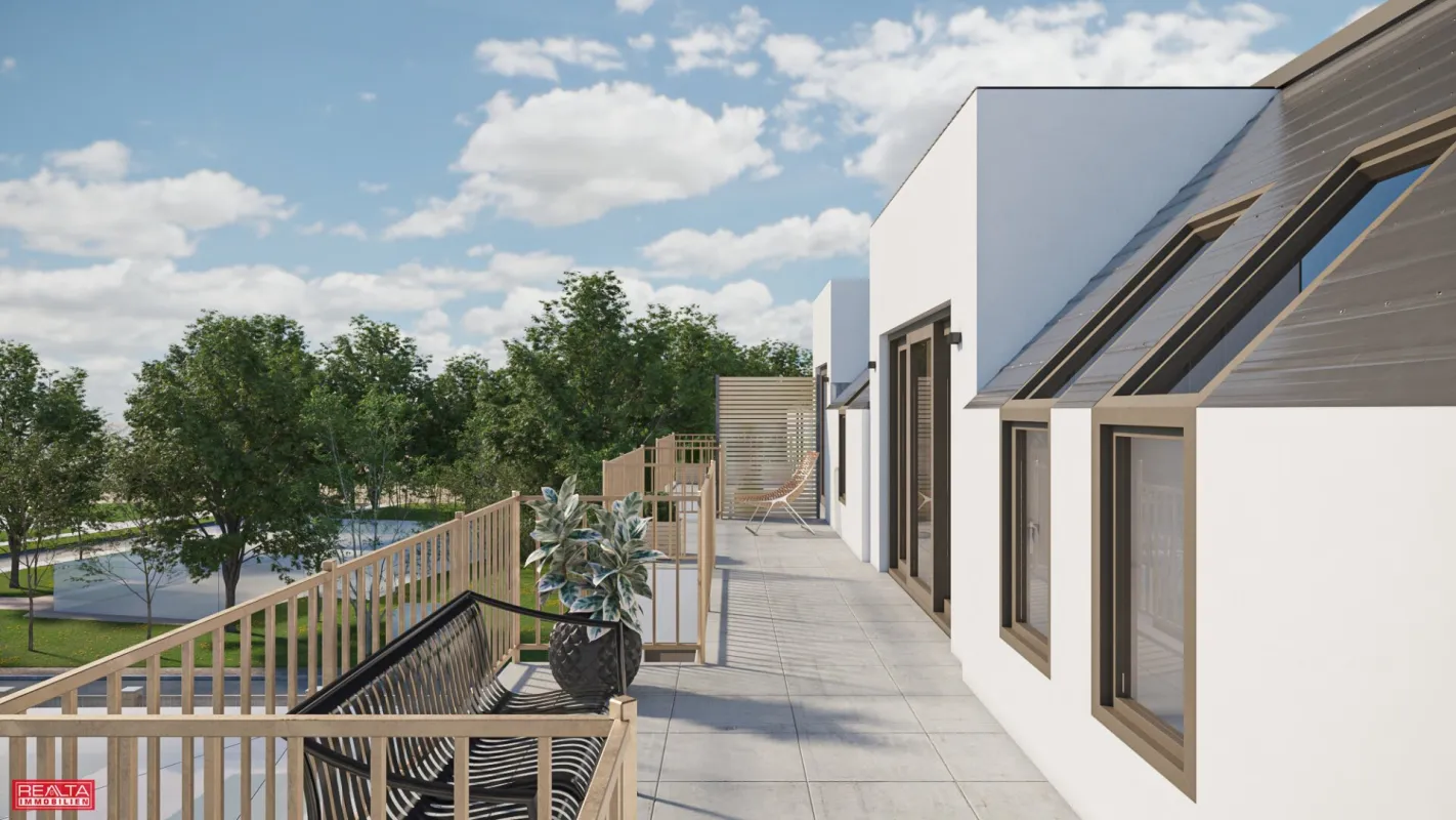 66 qm Wohnen - 30 qm Dachterrasse  +++ Der Traum vom Wohnen in Esslinger Ruhelage - Bild 1