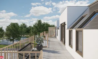 66 qm Wohnen - 30 qm Dachterrasse +++ Der Traum vom Wohnen in Esslinger Ruhelage