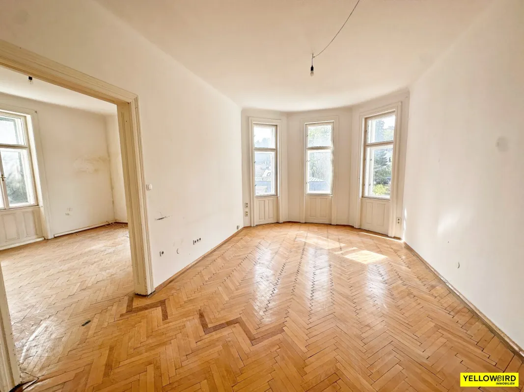 SANIERTE FASSADE & ALLGEMEINFLÄCHEN - STILALTBAU - 2 BALKONE - 122m2 WOHNFLÄCHE - EIGENGARTEN - Bild 1