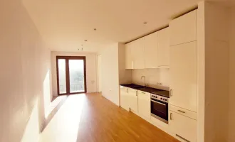 Sonnwendviertel: 2-Zimmer-Wohnung mit Balkon im 19. OG – Fitnessraum, Co-Working & Rooftop-Terrasse inklusive!