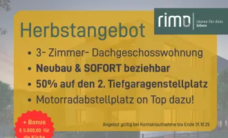 Exklusives Angebot: 3-Zimmer-Dachgeschosswohnung / Top 7