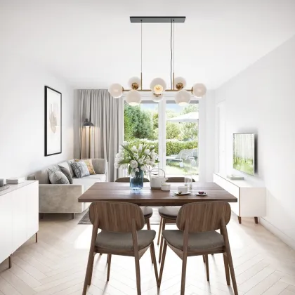 || Erstbezug || 3-Zimmer Wohnung mit Balkon, Terrasse & extra Eigengarten im Erdgeschoss || Nahe Innerer Stadt || - Bild 3