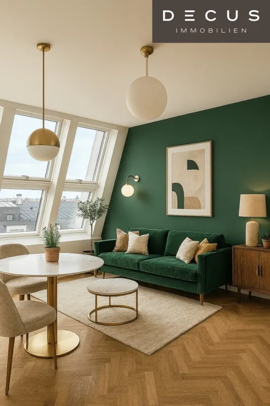 ^ 2-ZIMMER ^ DG-AUSBAU ^ ANLAGE ^ DACHGESCHOSS WOHNUNG ^ DACHTERRASSE - Bild 1