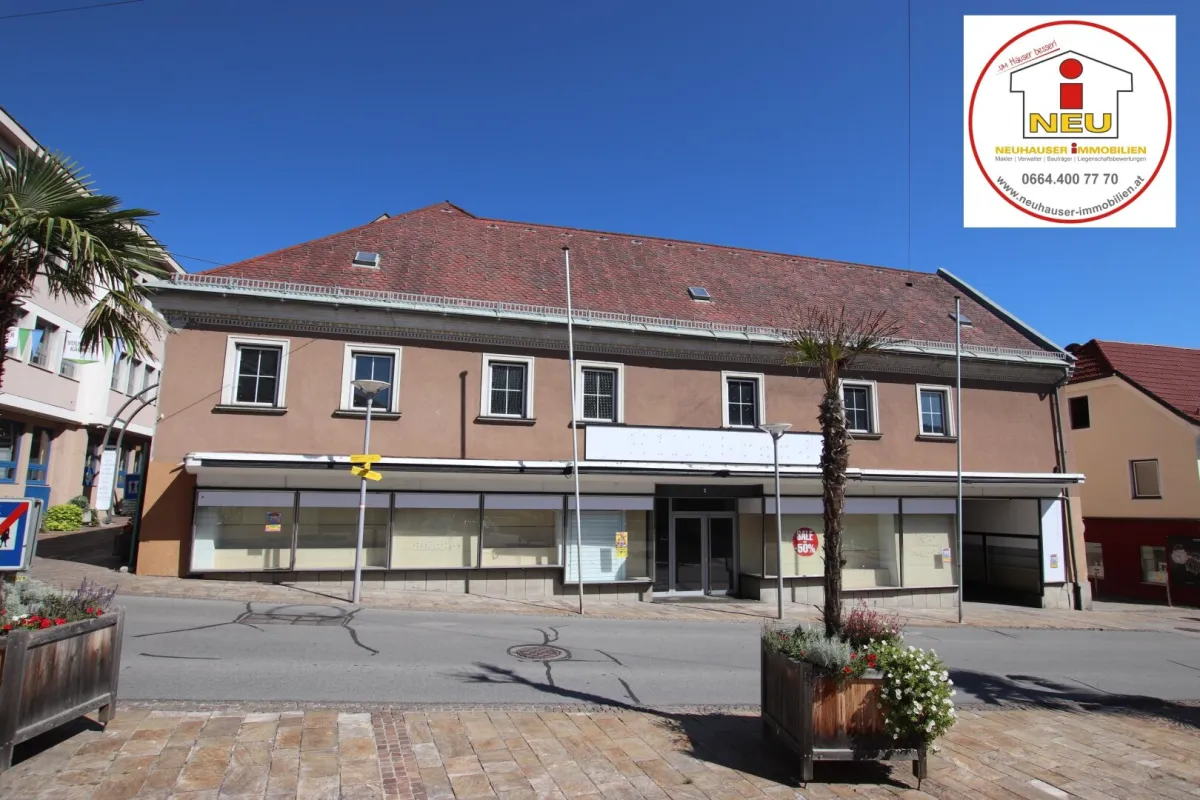 Wohn- und Geschäftshaus mit 550m² im Zentrum von Feldkirchen zum Superpreis - Bild 1