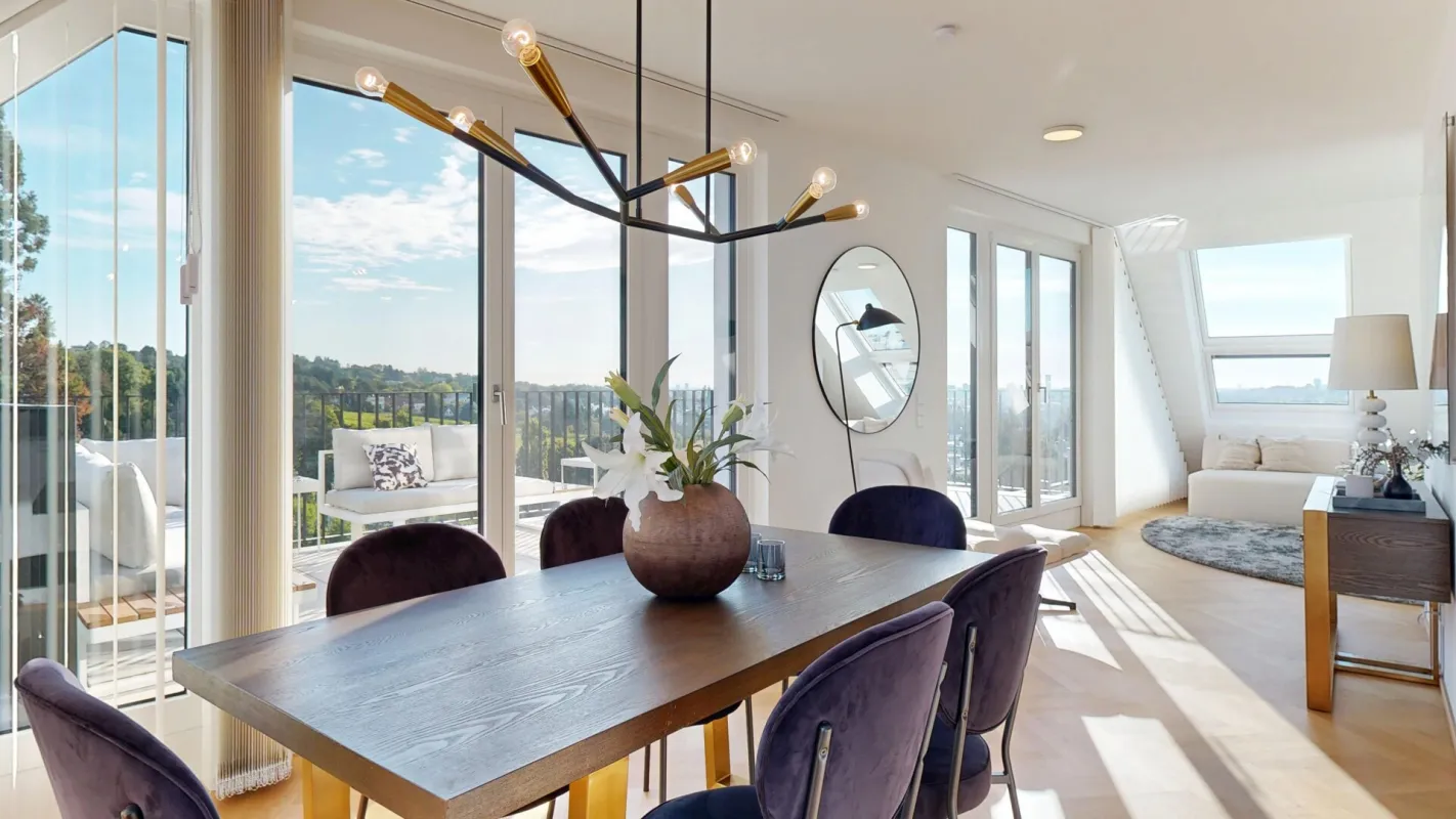 Quality Living mit Blick auf die Weinberge. - Bild 1