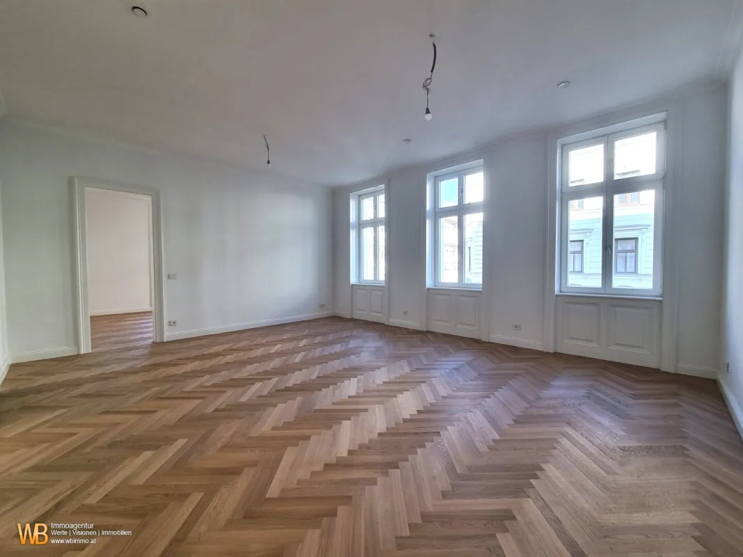 Raus aus dem Gas! Traumhafte Eckwohnung! Perfekte Totalsanierung! Wasserwärmepumpe, Smart Home und Photovoltaik - Bild 1