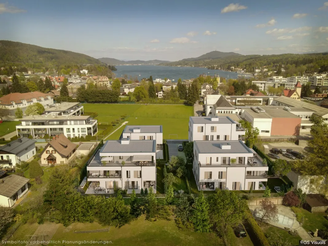 *Privater Seezugang in Velden am Wörthersee* - Neubau 2 Zimmereigentumswohnung mit Garten - Bild 1