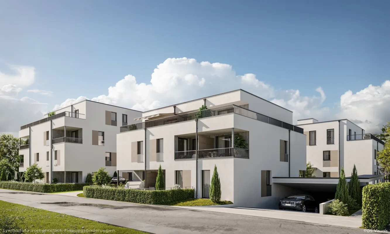 *Privater Seezugang in Velden am Wörthersee* - Neubau 3-Zimmer-Gartenwohnung - Bild 1