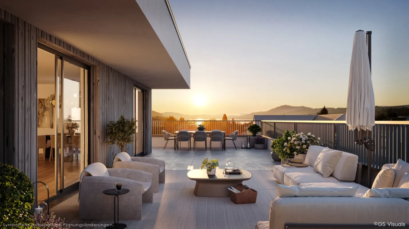 Ihr Penthouse mit 137 m² in Velden am Wörther See und *privatem Seezugang* - Bild 1