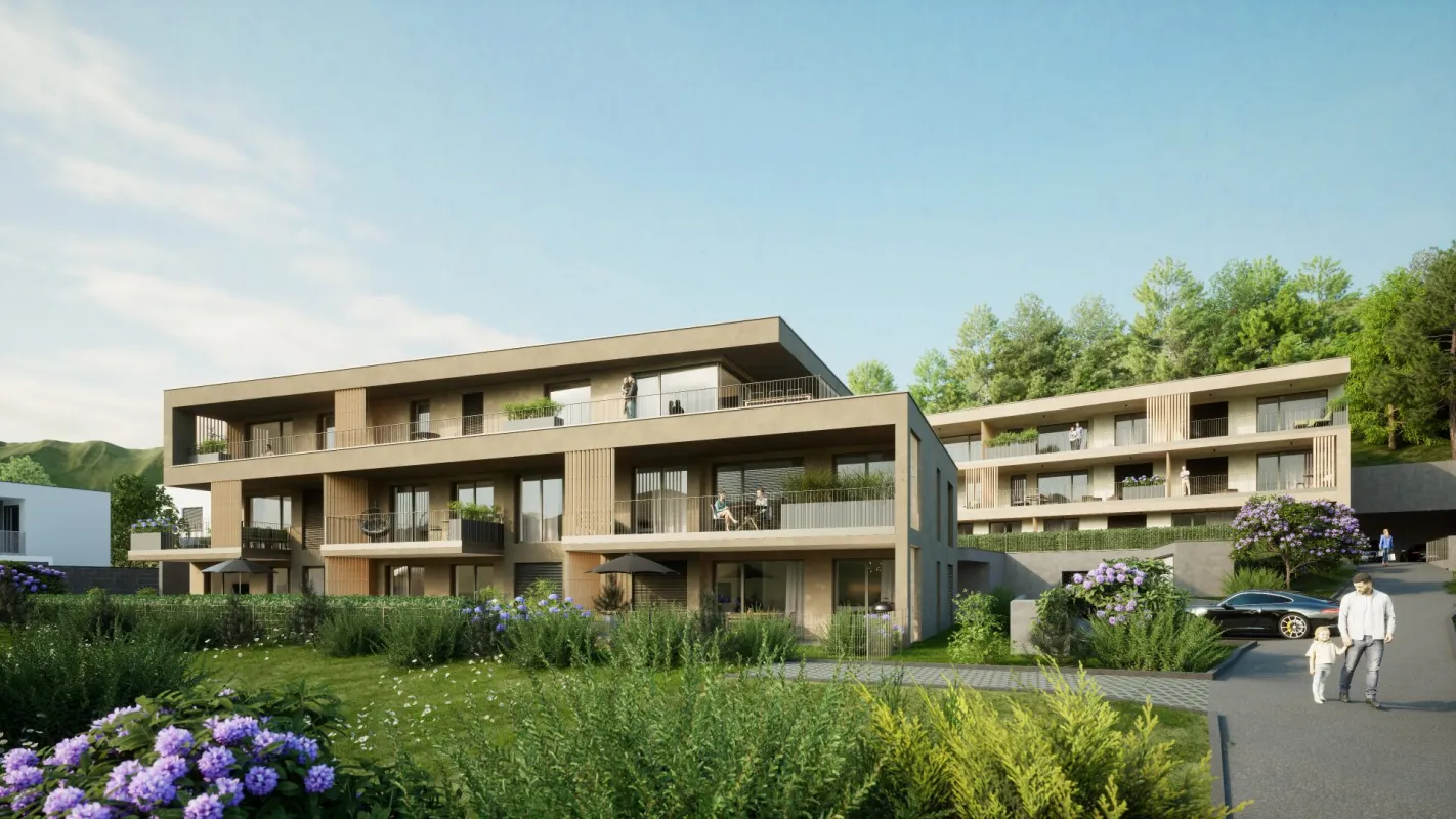 LIESEREGG: Familienfreundliche Wohnung mit 50 m² Balkon / Top 5B - Bild 1