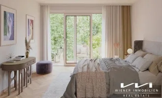 Smart Living in der Hutfabrik - erstklassik konzipierte 2-Zimmerwohnung mit 2 Freiflächen