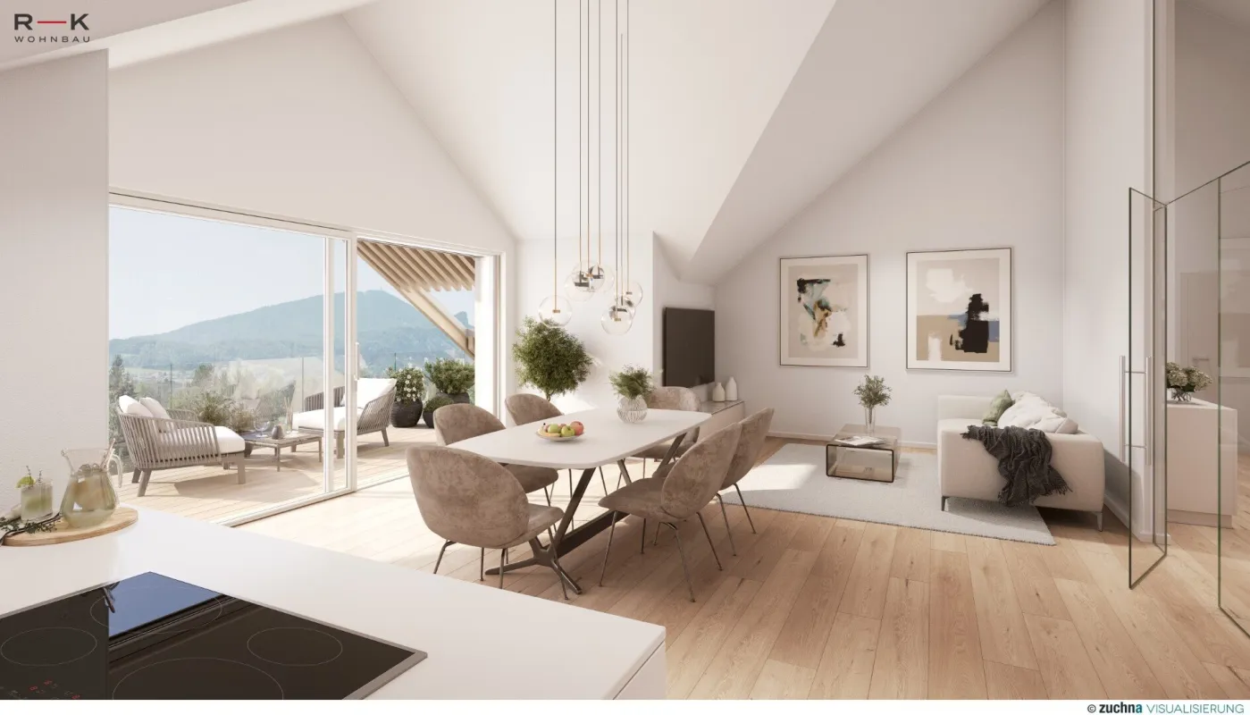 2-Zimmer-Dachgeschosswohnung B6 - Plainfeld - Bild 1