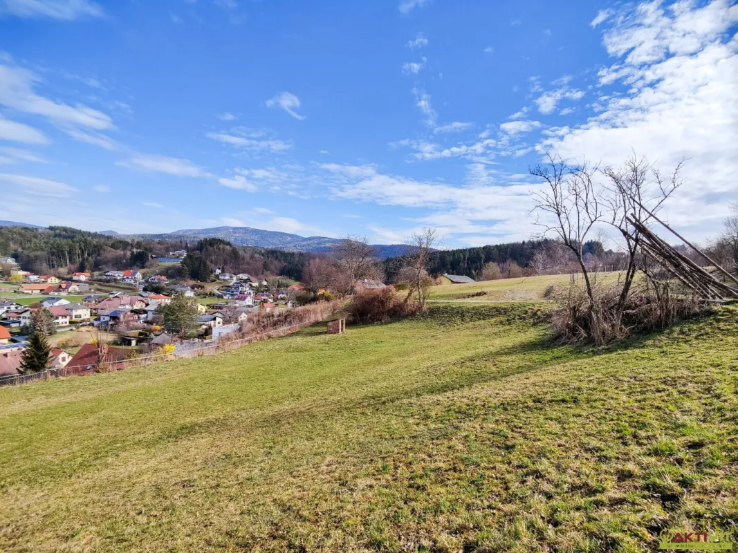 5 Min. vor Graz. - Erhöhte Lage mit Fernblick. - Wohn-Baugrund mit perfekter Autobahn-Anbindung! - Bild 1