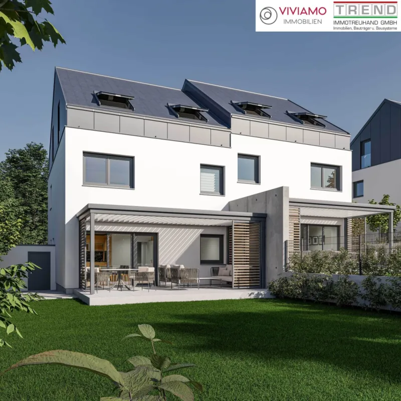 Wohnprojekt Blumenweg: Leistbare Doppelhaushälften in Kematen am Innbach! - Bild 1