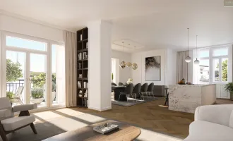 Exklusive Etagenwohnung mit Terrassen in Toplage Döblings