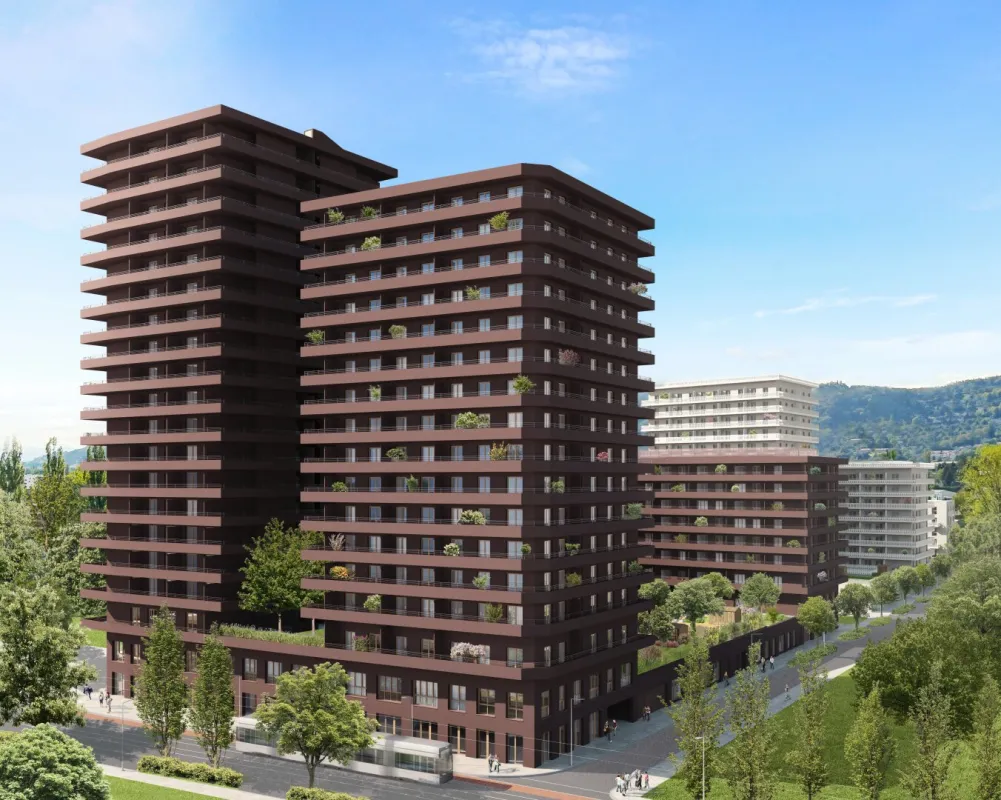 Q5 am PARK großartiger Ausblick 2ZI mit 12m² Ost/ Balkon - Bild 1