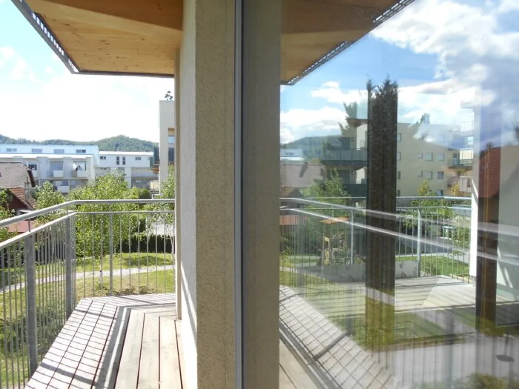 Bestlage Wetzelsdorf 3ZI mit S/W Balkon sonnig,ökologisch,familienfreundlich - Bild 1