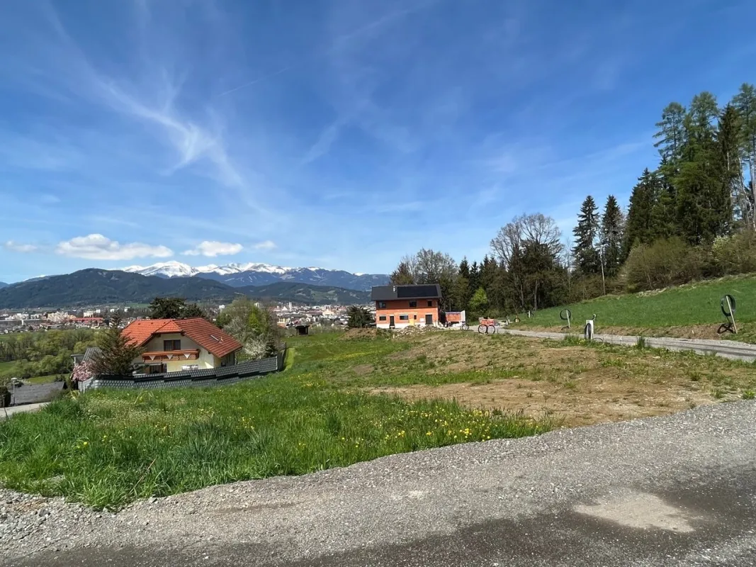 715 m² Baugrund mit wunderbarer Aussicht auf Knittelfeld - Bild 1