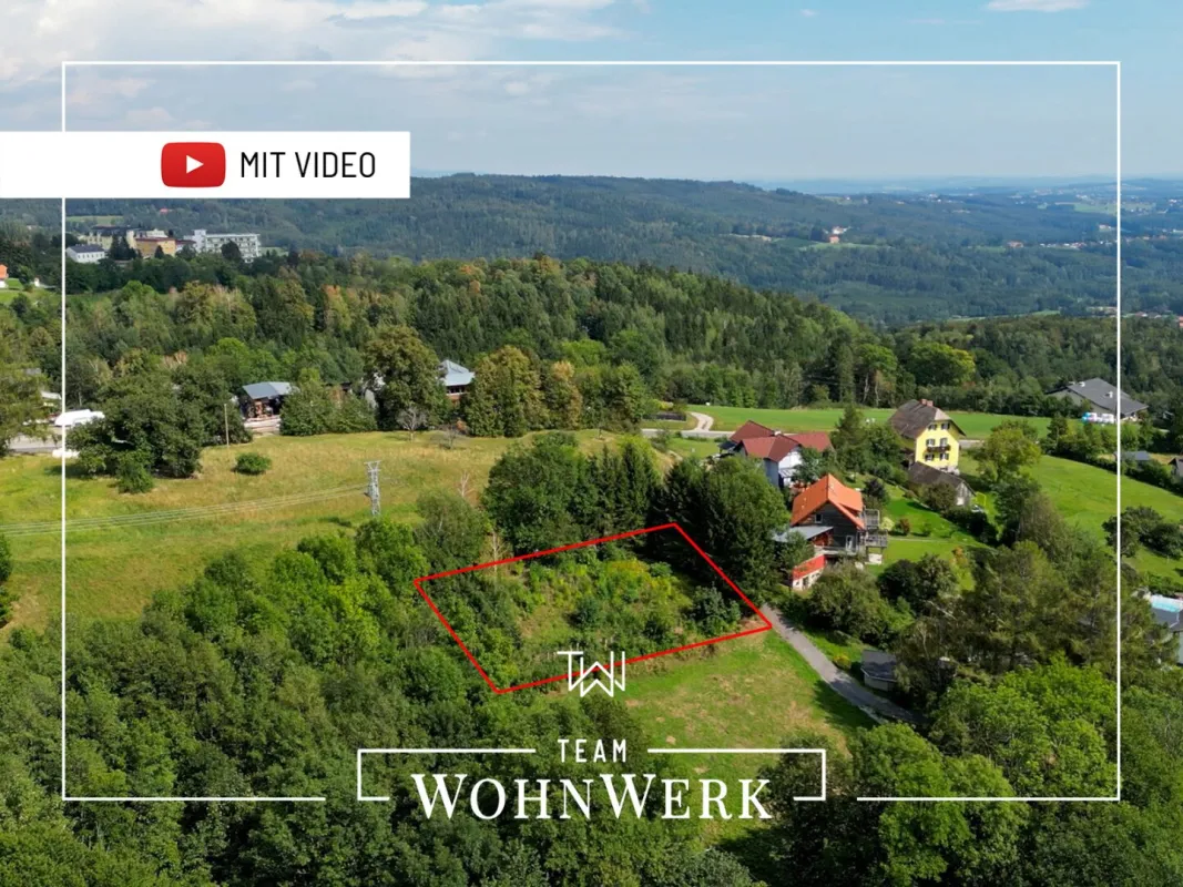 Herrlicher Baugrund | mitten in der Natur | mit leichter Hanglage mit SW-Ausrichtung | Ruhe genießen | St. Radegund - Bild 1