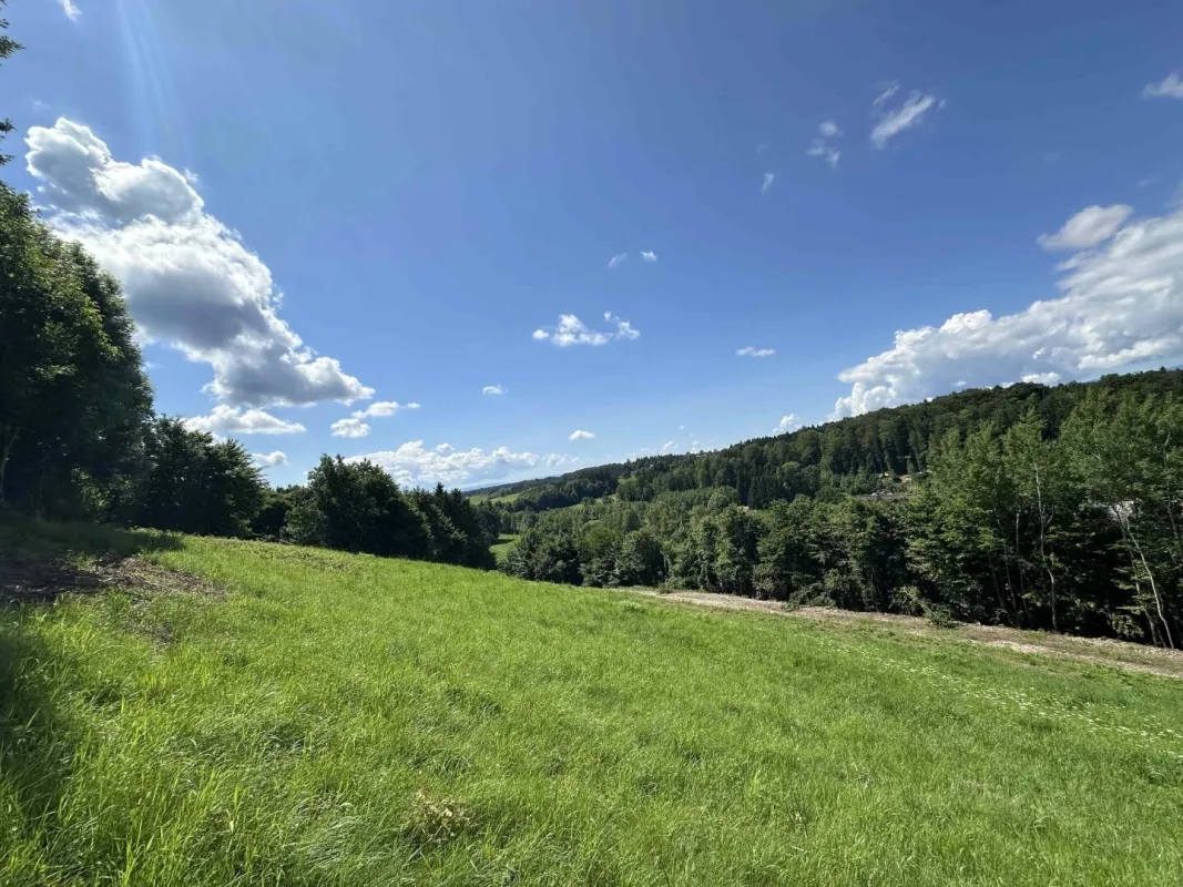 Ideales Grundstück für Einfamilienhäuser mit wunderschönen Weitblick nahe des Grazer Stadtrands am Kaiserbergs in Lannach - Bild 1
