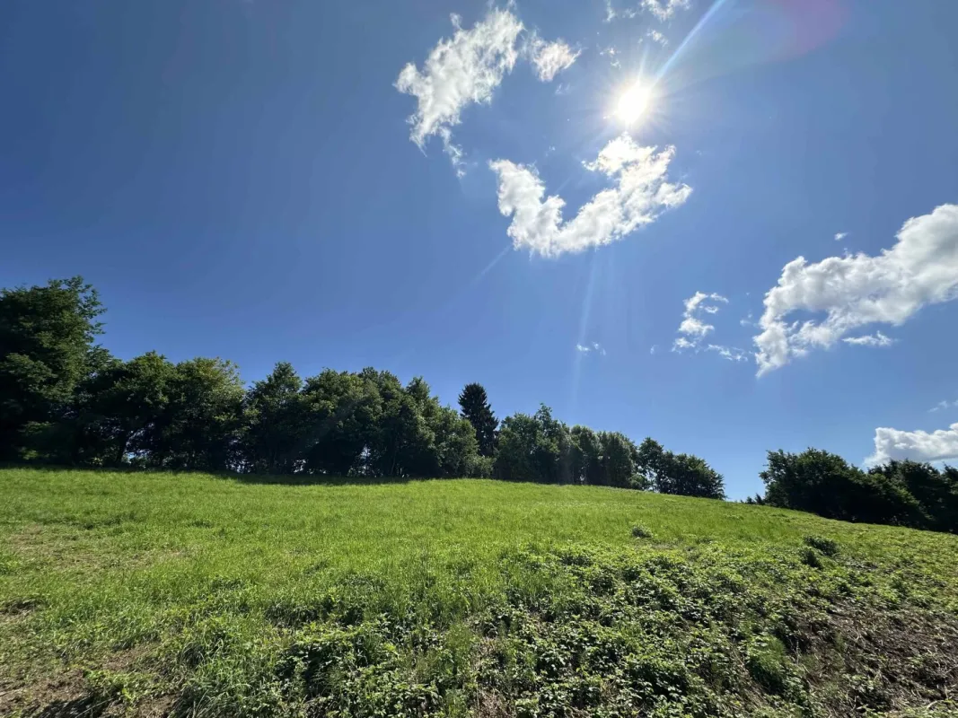 Großes Baugrundstück in idyllischer Lage mit toller Aussicht direkt Am Kaiserberg in Lannach nahe Graz - Bild 1