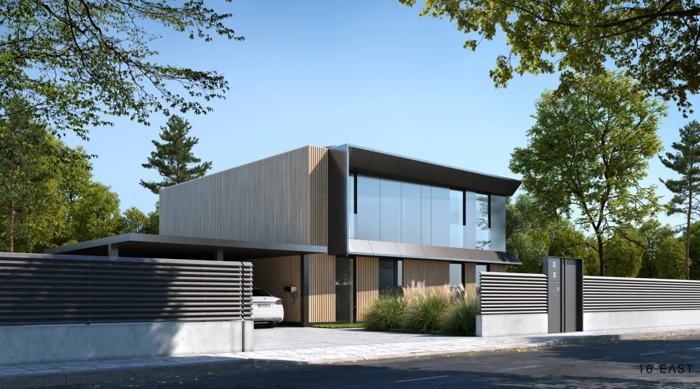 Leben der Zukunft -  Modernes Haus mit Seeblilck - Bild 1