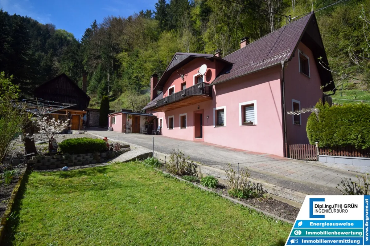 Großzügiges, kernsaniertes Wohnhaus mit 157m² WFL, 1234m² Grund und 3-fach Carport - Bild 1