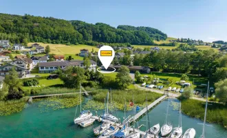 Direkt am Mattsee mit SEEZUGANG: 3-Zimmer Gartenwohnung mit Terrasse