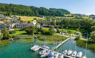 Mit Seezugang am Mattsee: 3-Zimmer Gartenwohnung mit Terrasse